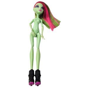 Monster High Music Festival Venus McFlytrap Nude Doll Arms Hands Black Boots